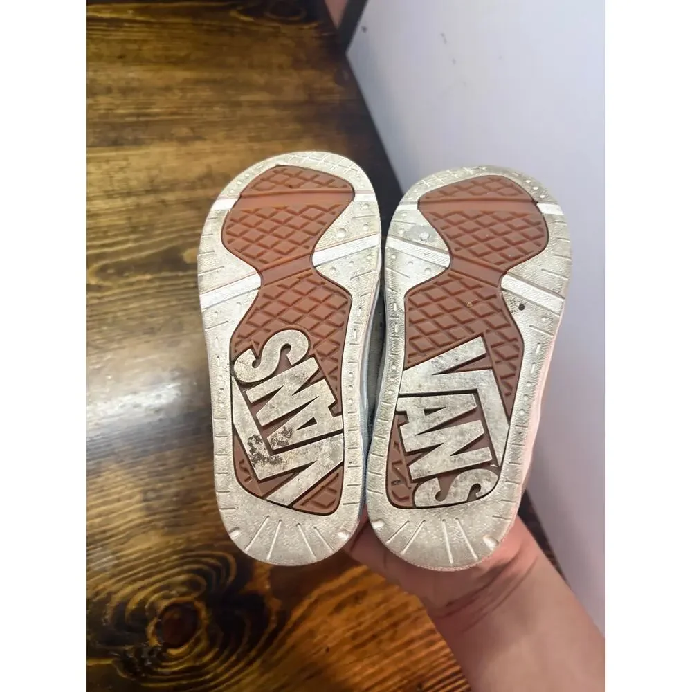 Vans tan sneakers toddler size 9